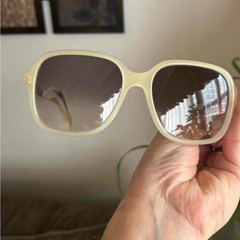 Authentic CELINE 57 2 dots Aviator Acetate gradient Sunglasses - Picture 11 of 14